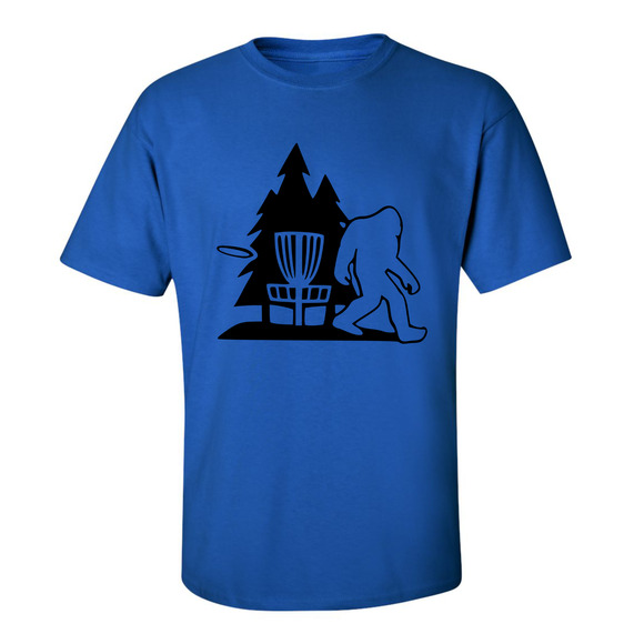 Disc Golf T Shirt SASQUATCH BASKET Discgolfer Discgolfing Shirt - Picture 11 of 16